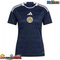 Camisa de Futebol Escócia Equipamento Principal Mulheres Mundo 2026 Manga Curta